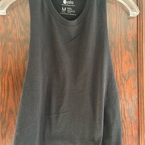 Jala Black Racerback chakra Tank Top - M